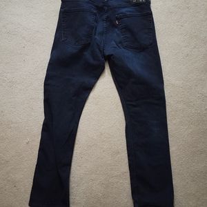 Levi's 513 Stretch Dark Wash Blue 36x32